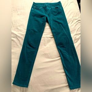 KUT from the Kloth size 6 green/blue cords